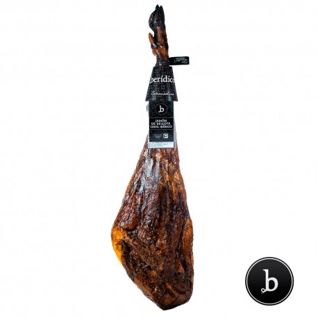 Acorn-fed 100% Iberian Ham Dehesa Extremadura Denomination of Origin BERÍDICO
