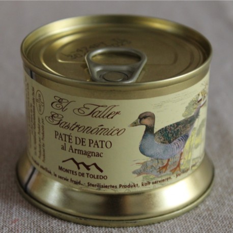 Pate de Pato al Armagnac del Taller Gastronómico 125g