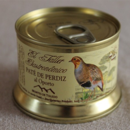 Patridgre and port Pate El Taller Gastronómico 125g