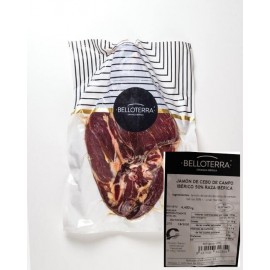 Deshuesado Jamón de Cebo de Campo Ibérico 50% Raza Ibérica  de los Pedroches BELLOTERRA